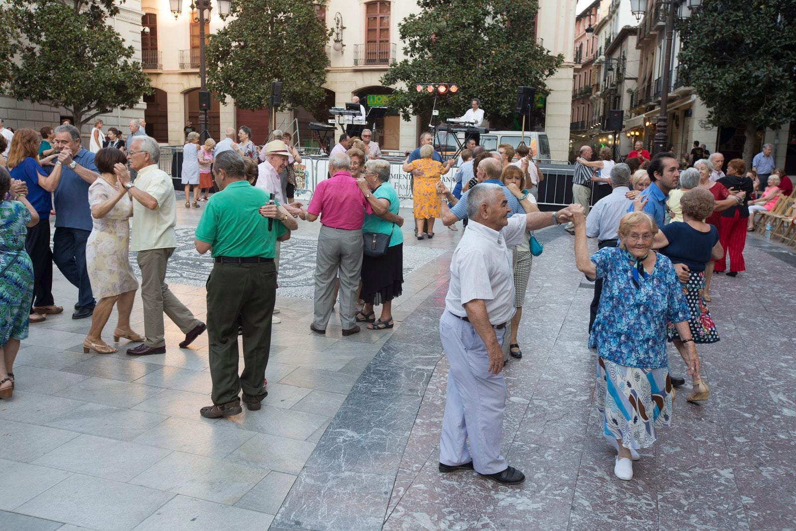 Verbena en la Plaza del Carmen