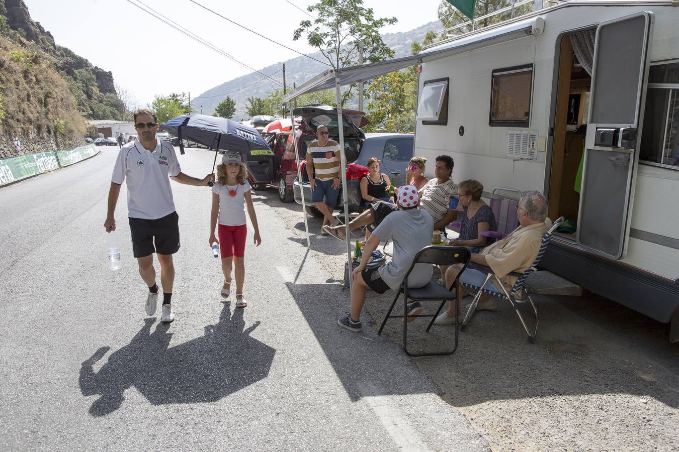 La Vuelta se recrea en la Alpujarra