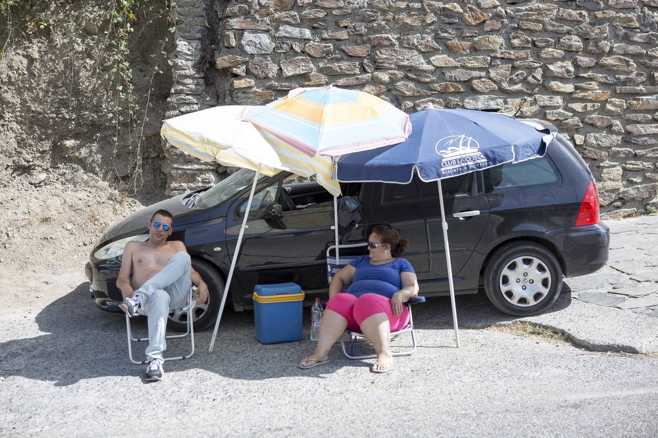 La Vuelta se recrea en la Alpujarra