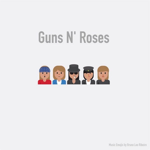 Nirvana, Spice Girls, Michael Jackson y otros míticos, convertidos en emoticonos