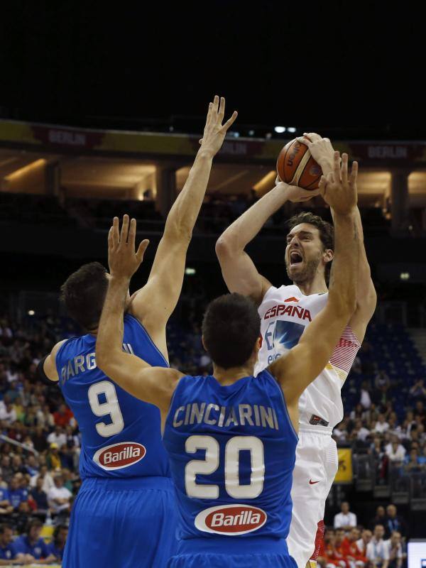 Las mejores imágenes del España-Italia