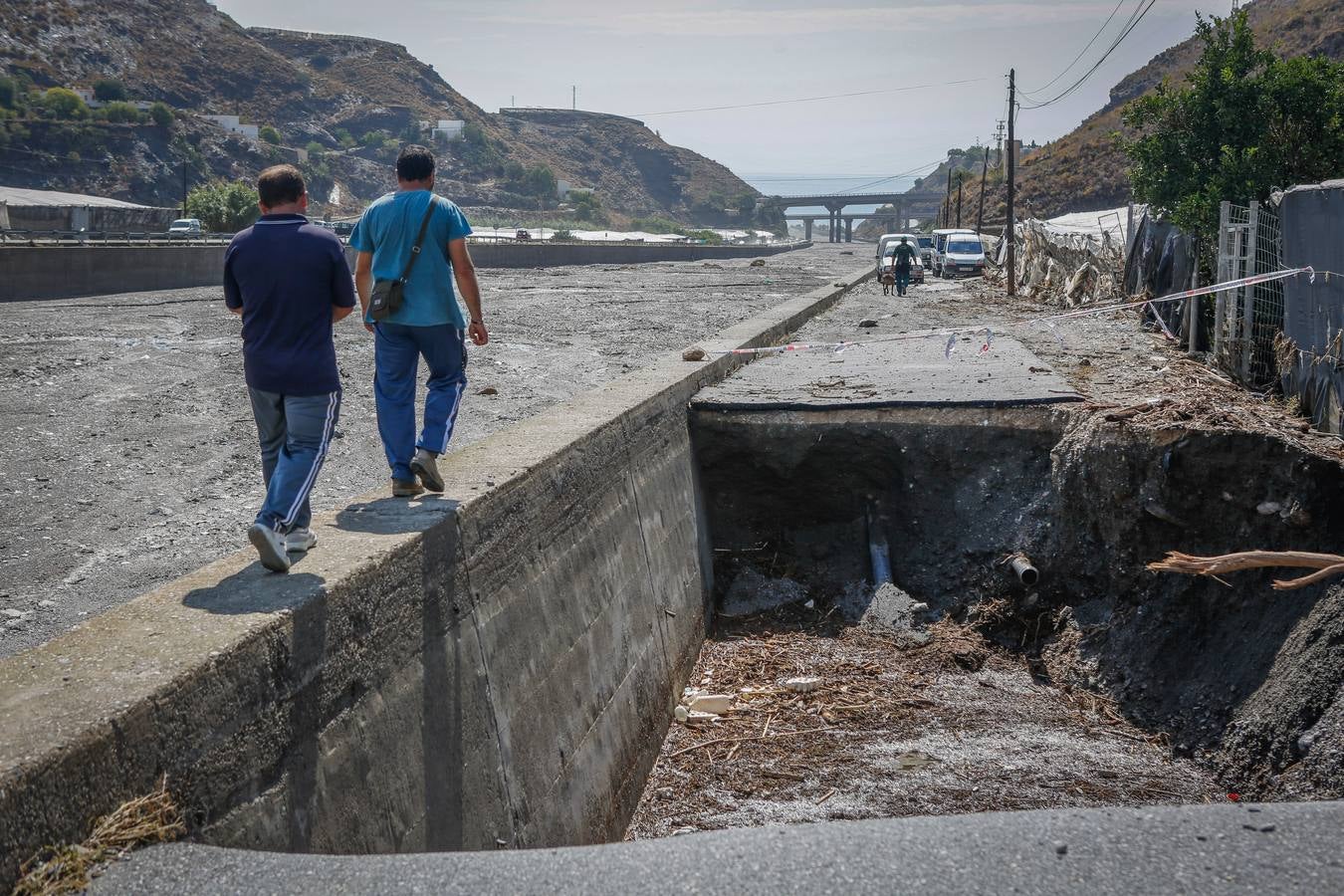 La Costa valora daños y busca a un desaparecido en la riada