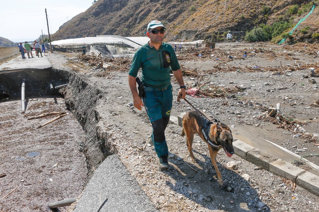 La Costa valora daños y busca a un desaparecido en la riada