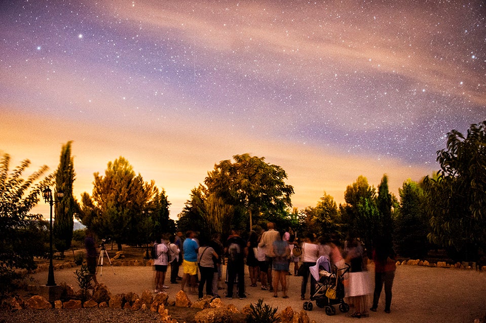 Las perseidas en Benalúa de Guadix :: JEDA