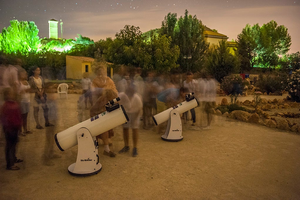 Las perseidas en Benalúa de Guadix :: JEDA