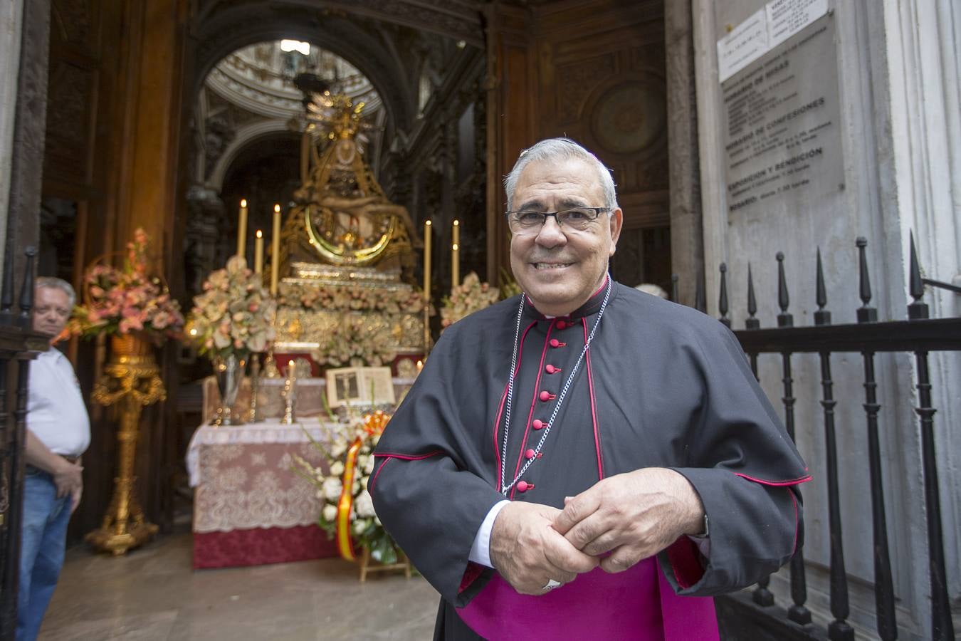 Ofrenda floral a la Virgen de las Angustias