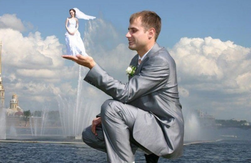 Las 13 fotografías de boda más horrorosas de la historia