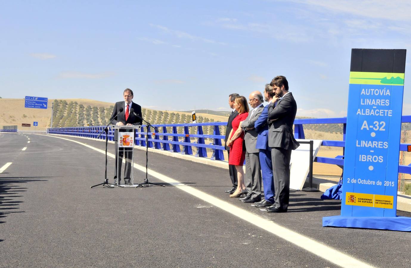 Inaugurado el tramo Linares-Ibros, de la Autovía A-32