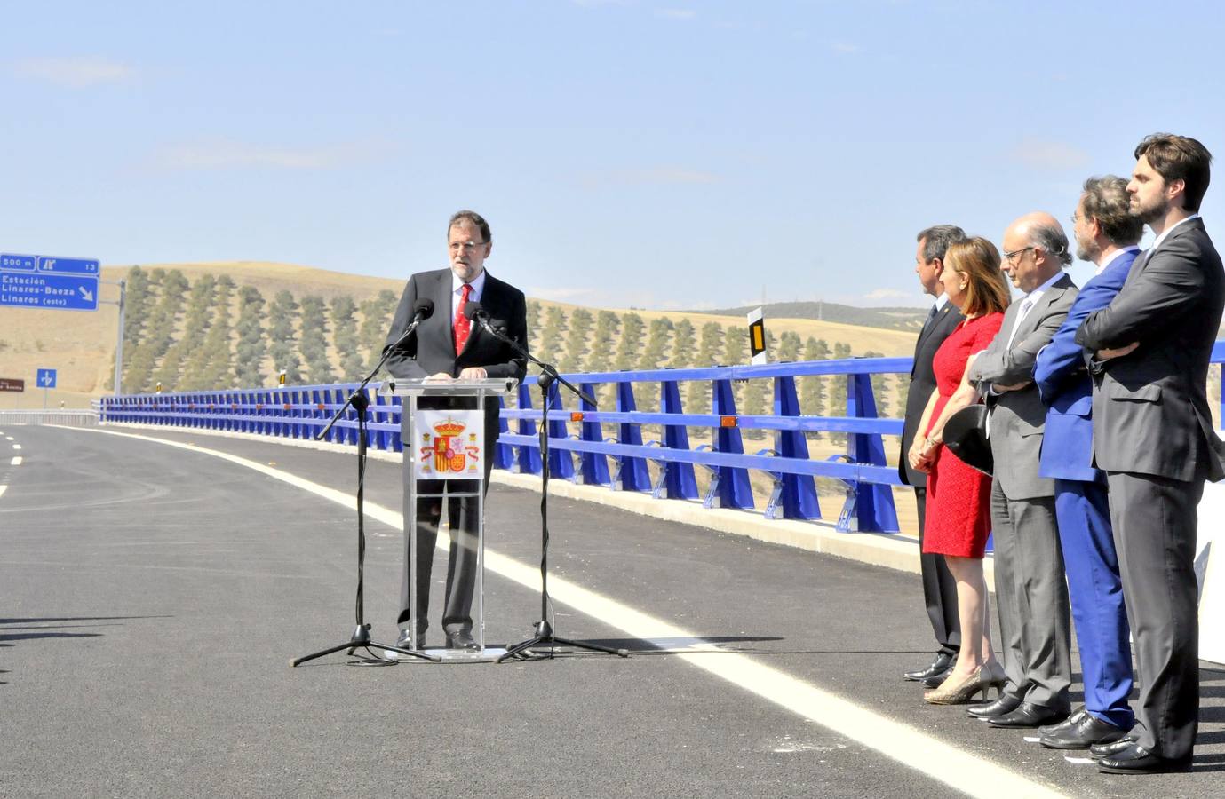 Inaugurado el tramo Linares-Ibros, de la Autovía A-32