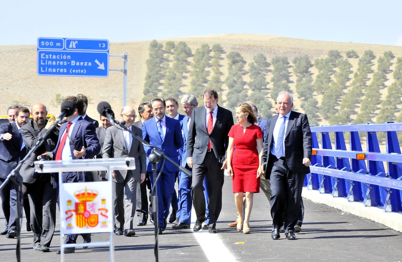 Inaugurado el tramo Linares-Ibros, de la Autovía A-32