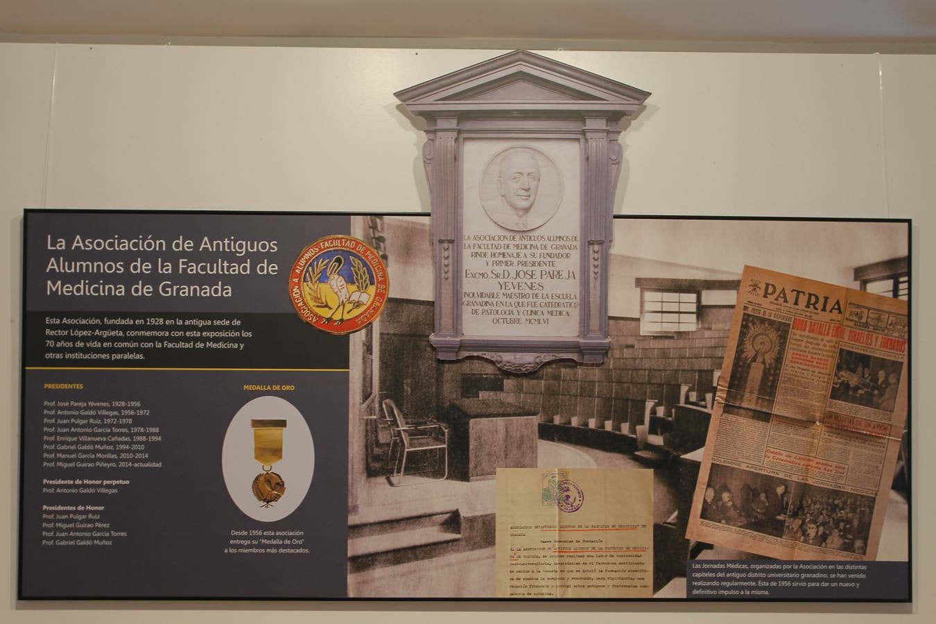 Homenaje a la vieja Facultad de Medicina