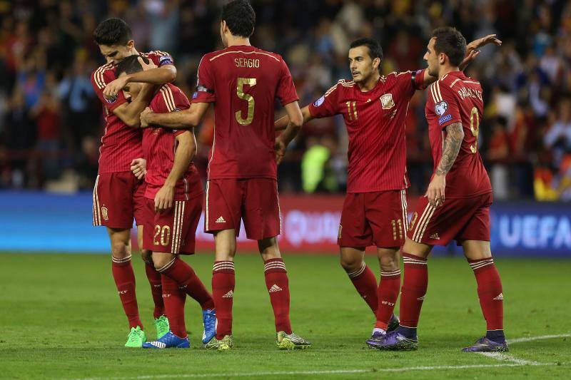 Las mejores imágenes España-Luxemburgo