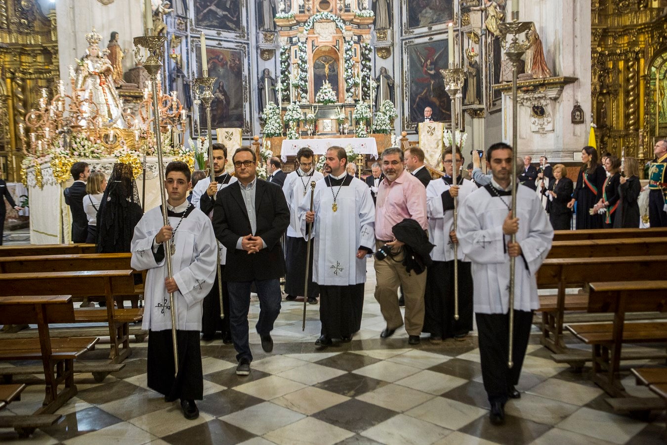 Procesión de la Virgen del Rosario