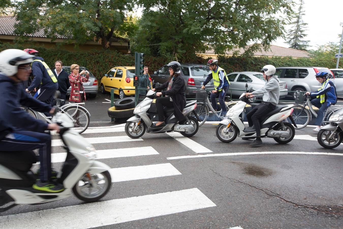Las motos sufren el 37% de los accidentes