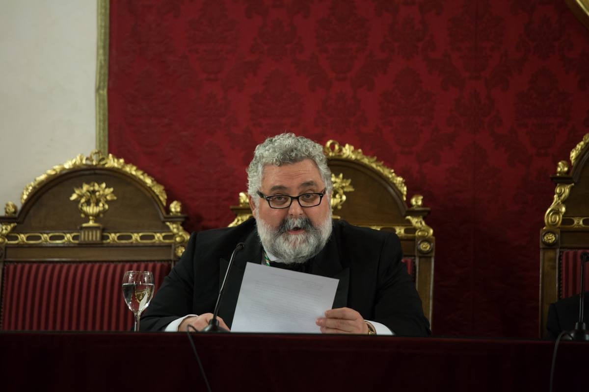 Jesús García Calderón, director de la Real Academia de Bellas Artes de Granada