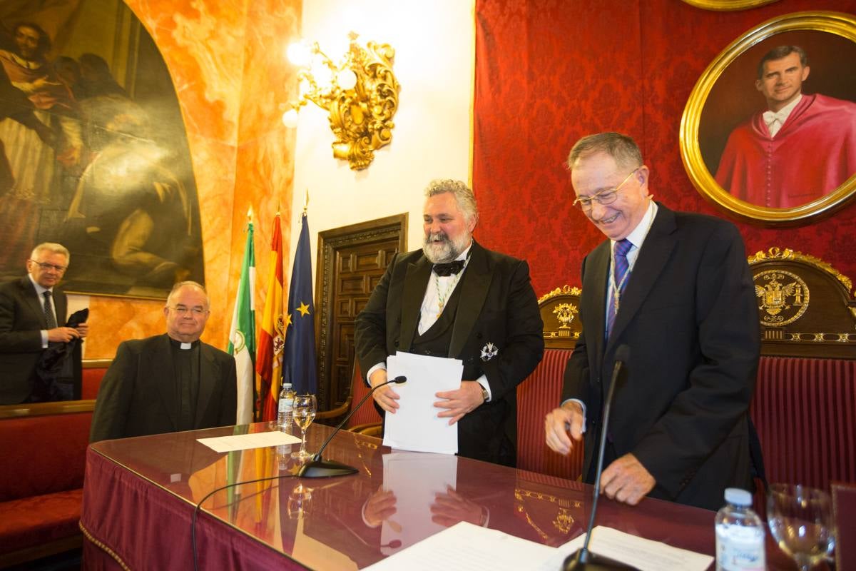 Jesús García Calderón, director de la Real Academia de Bellas Artes de Granada