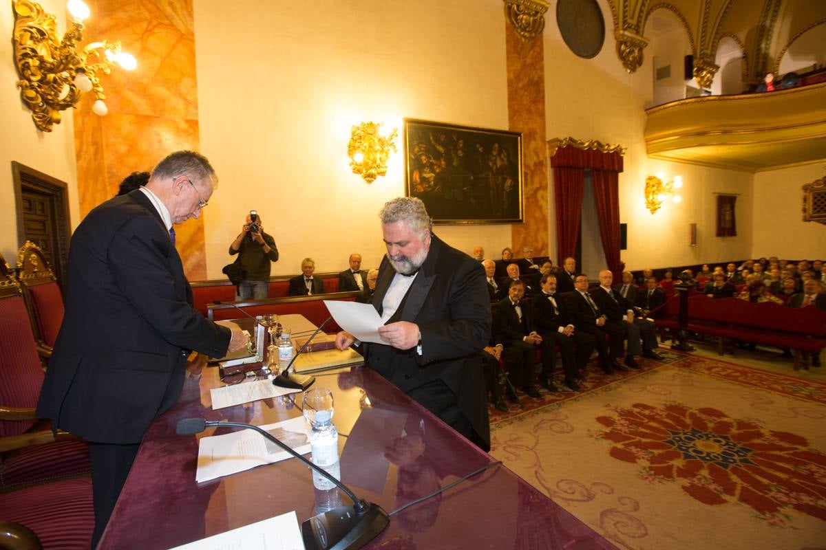 Jesús García Calderón, director de la Real Academia de Bellas Artes de Granada