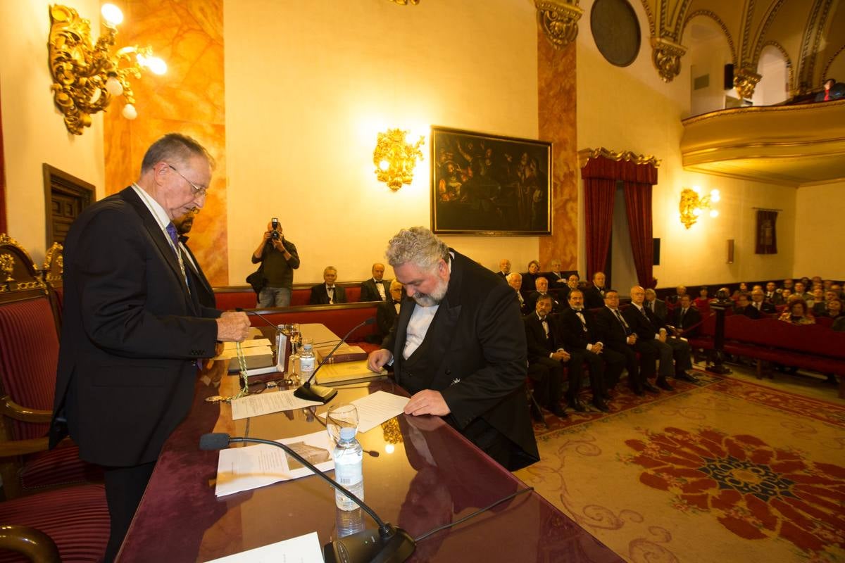 Jesús García Calderón, director de la Real Academia de Bellas Artes de Granada