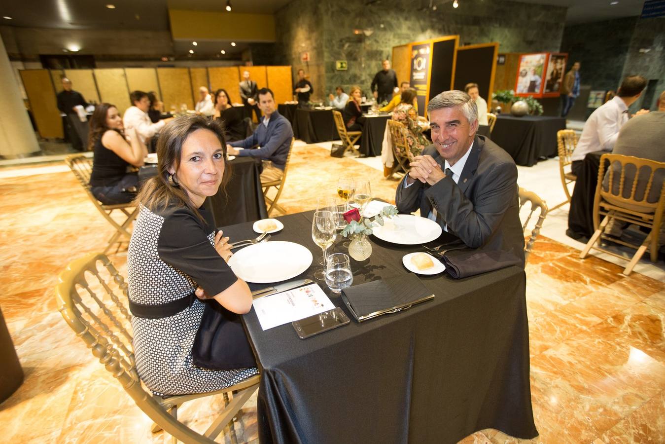 Cena de Julio Fernández