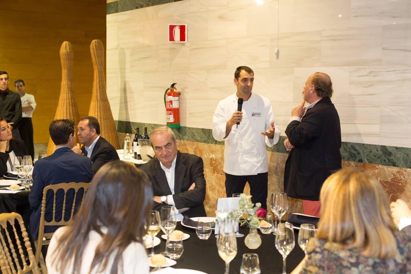 Cena de Julio Fernández