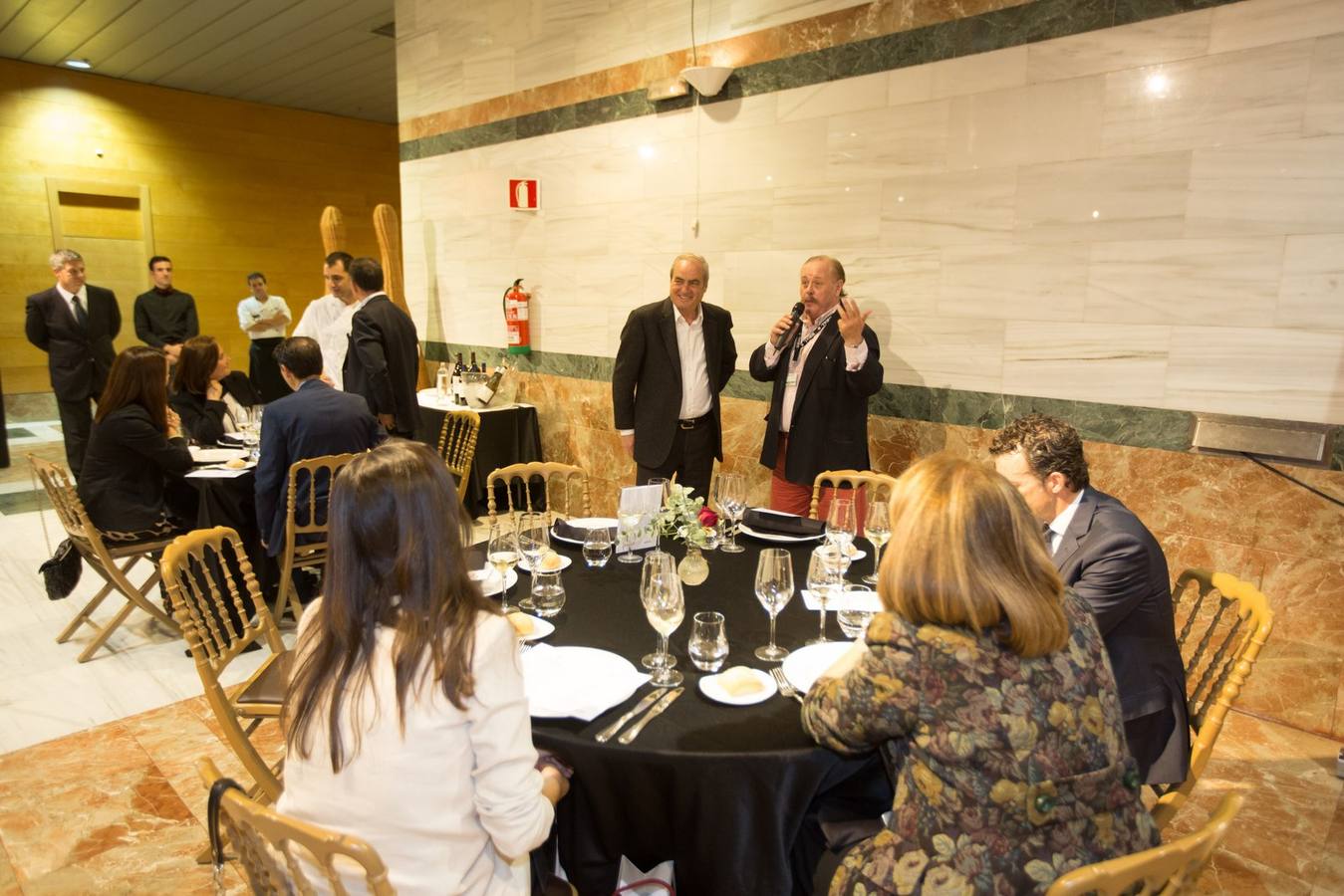 Cena de Julio Fernández