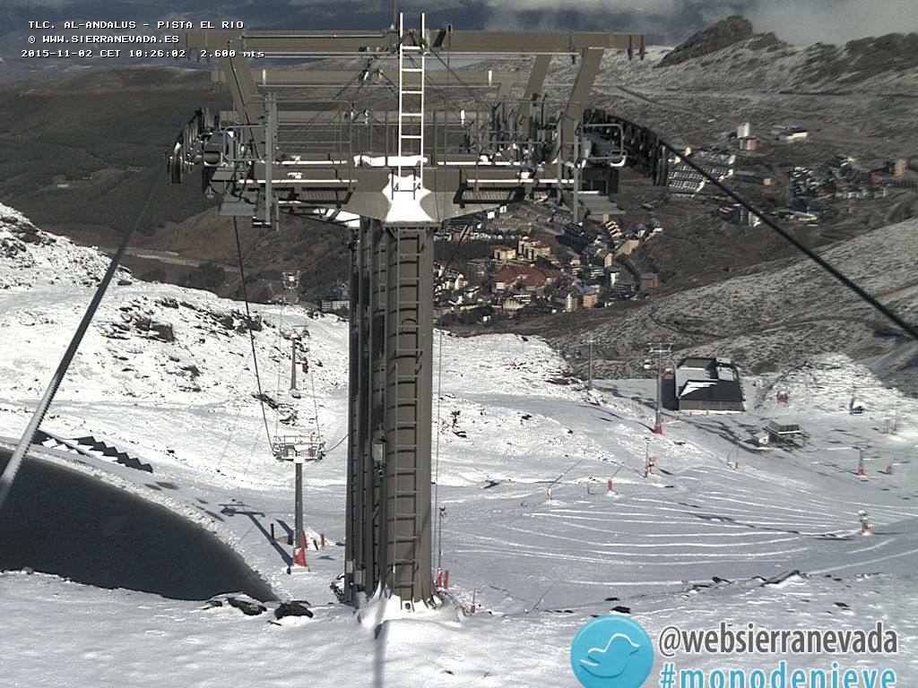 Las fotos de Sierra Nevada de blanco este 2 de noviembre