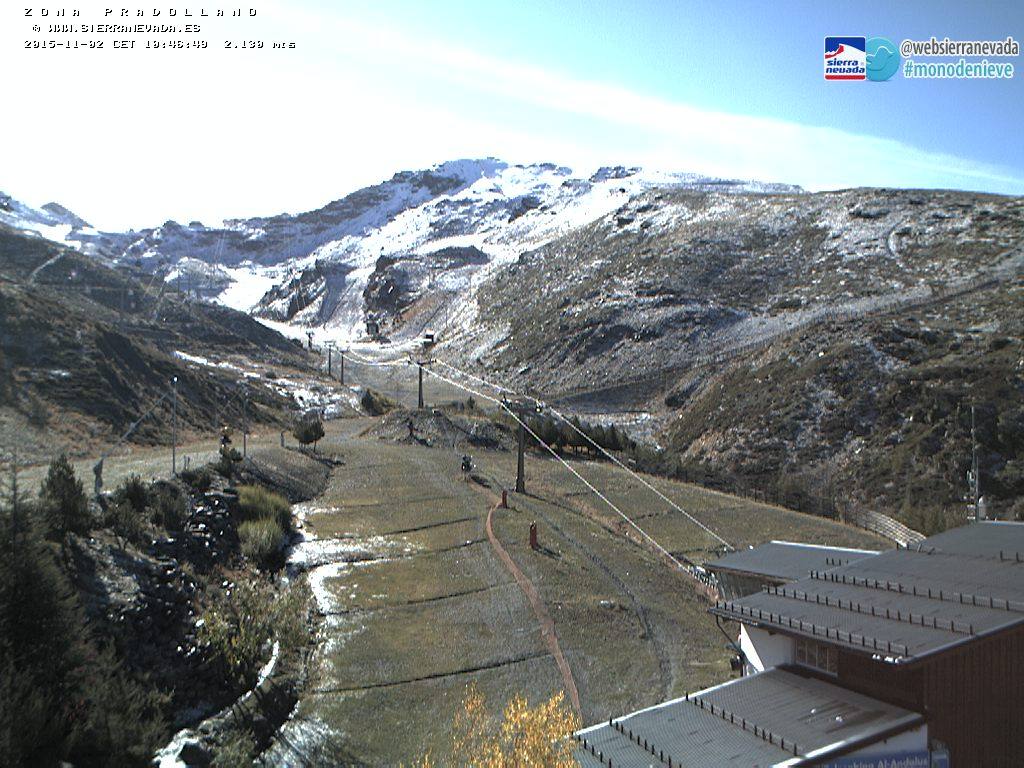 Las fotos de Sierra Nevada de blanco este 2 de noviembre