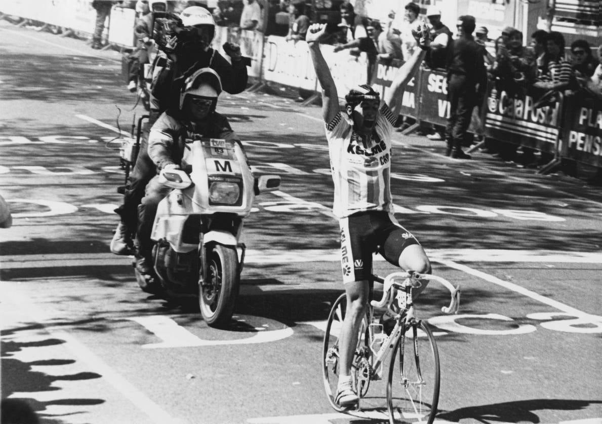 Etapa ganada en la Vuelta a España con meta en Valladolid.