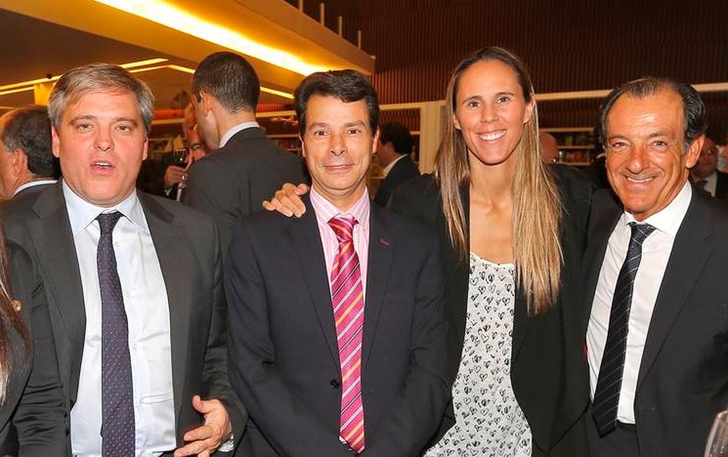 César Girón, Federico Sánchez, Amaya Valdemoro y Francisco Barranco.