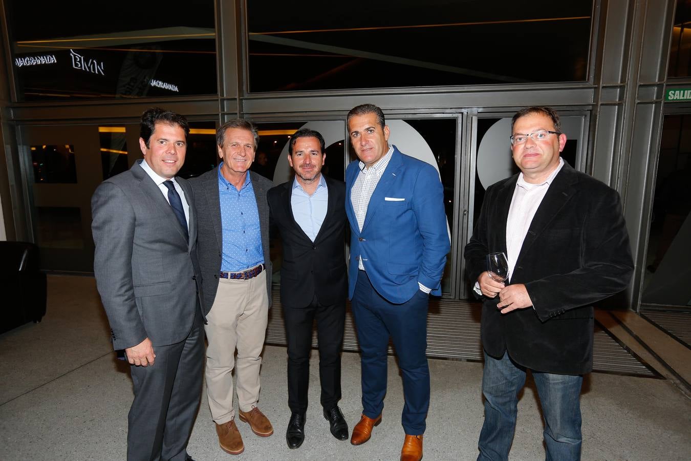 Gerardo Cuerva, Alberto Sánchez, Roberto Arrabal, José Ramón Sandoval y José Ramón Villalba.