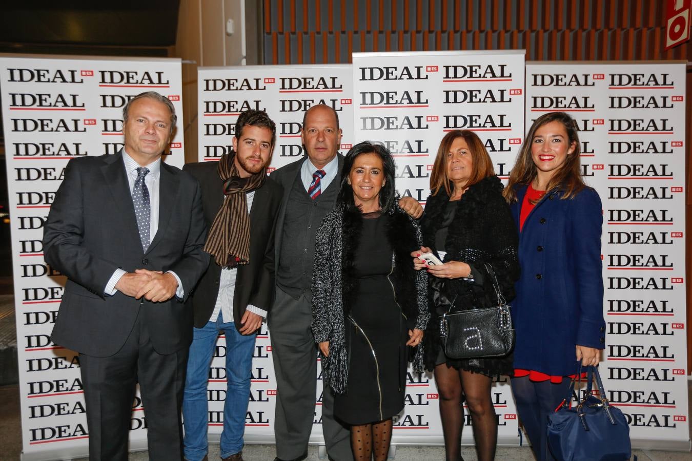 Justo Ruiz, Ignacio Ibáñez, Luis Benigno Ibáñez, Carmen Galera, Rosa Fernández y Carmen Paredes.