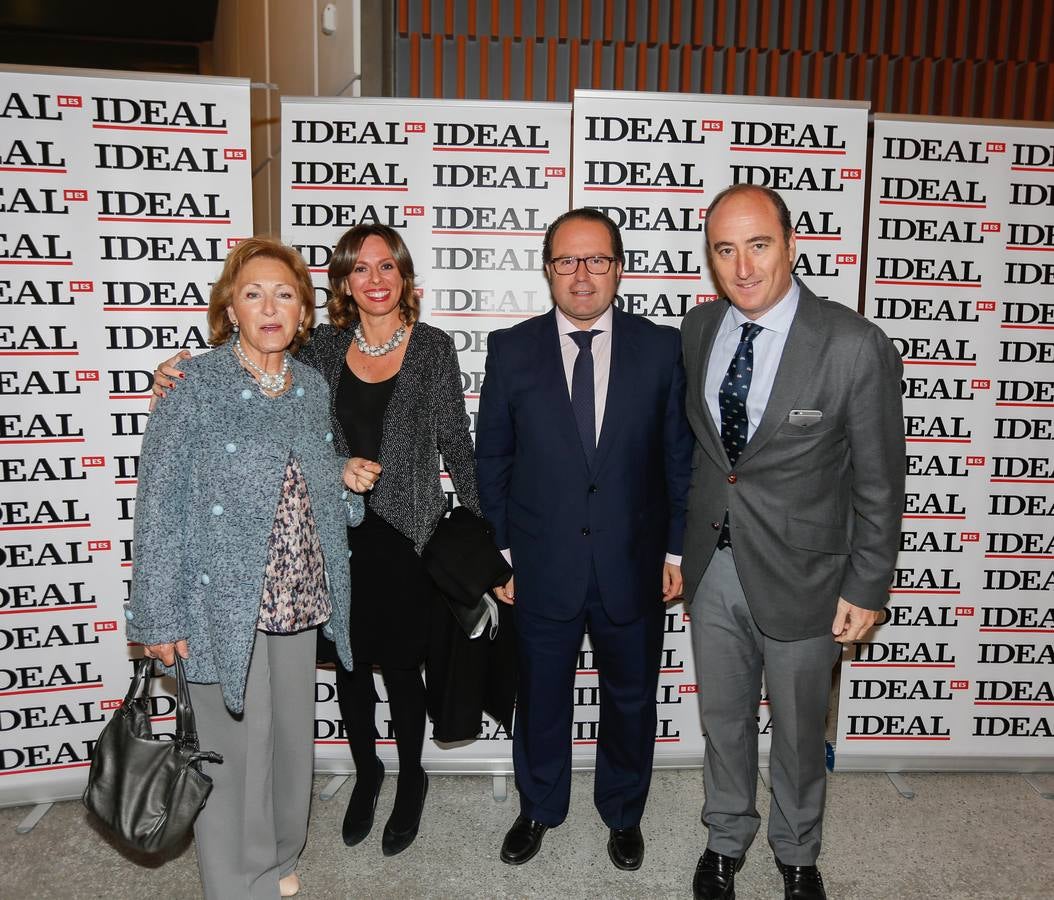 Nanni Arrabal, Rocío Díaz, Francisco Ledesma y Juan García Montero.