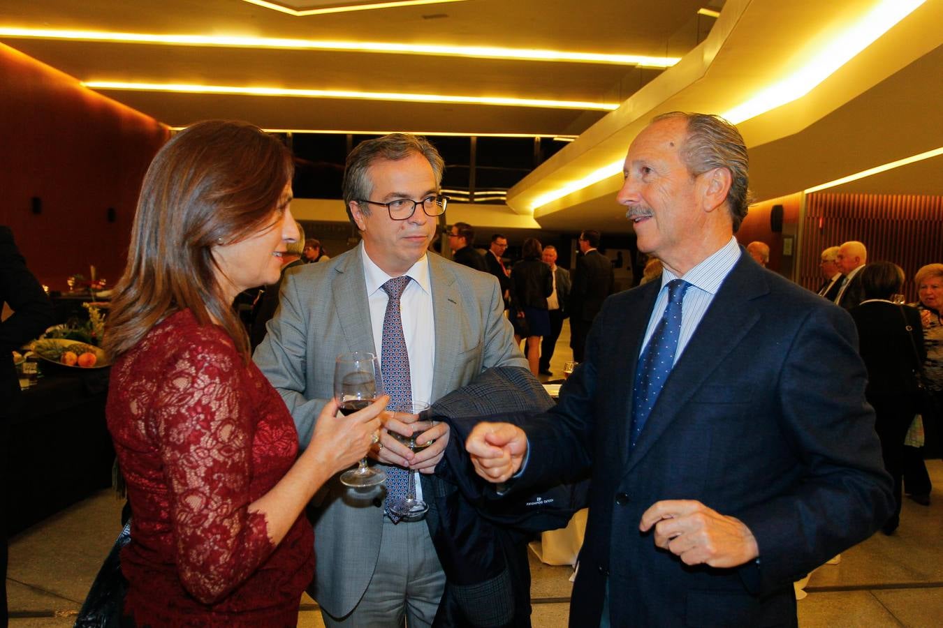 Magdalena Palomares, Javier López García de la Serrana y Antonio Sánchez Iglesias.