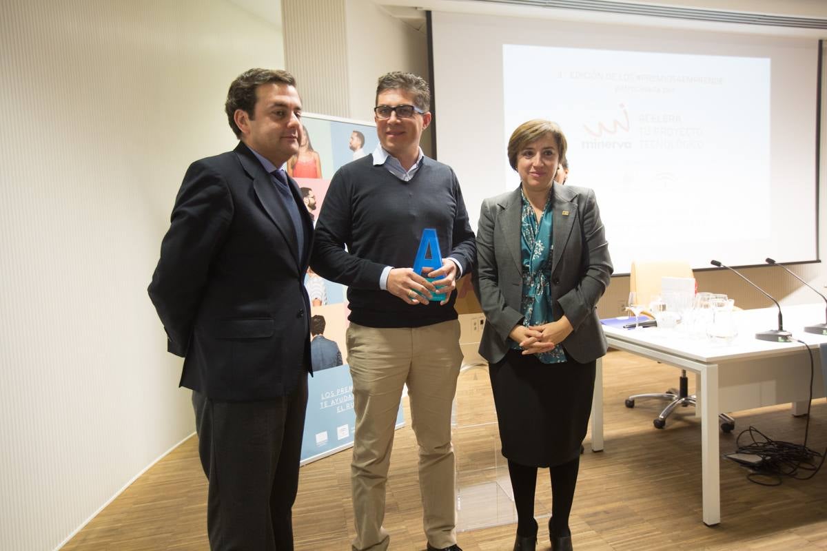 Una empresa especializada en cultivos marinos y otra en plantas industriales, Premios Andalucía Emprende 2015