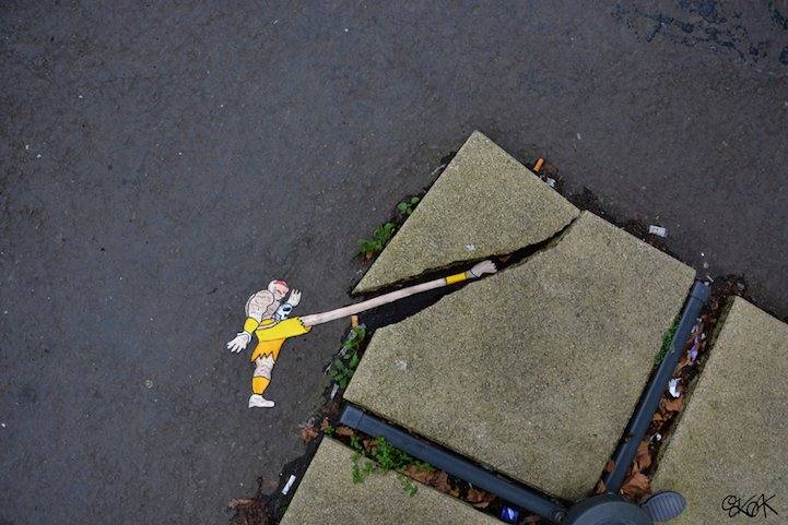 El arte callejero más genial