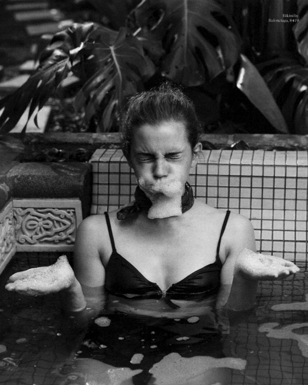 Emma Watson sorprende con una provocativa sesión de fotos