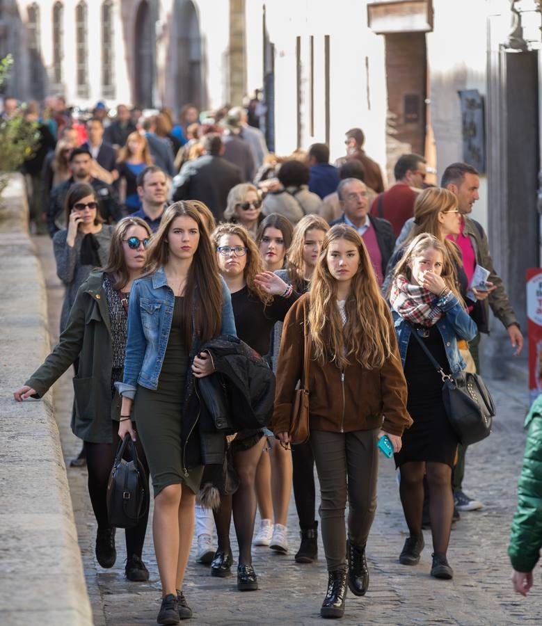 Los turistas llenan Granada en un &#039;puente&#039; de la Constitución marcado por el buen tiempo