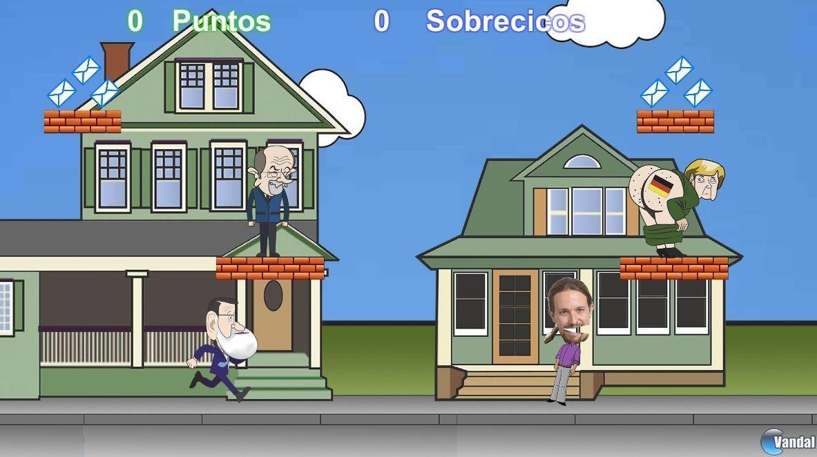 Pantallas del vídeojuego Super Mariano Bros