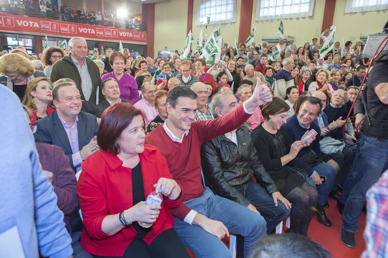 Pedro Sánchez reivindica al PSOE como responsable de «todo lo bueno»