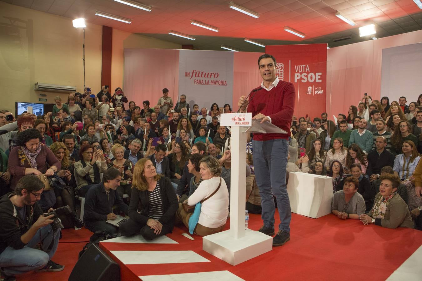 Pedro Sánchez reivindica al PSOE como responsable de «todo lo bueno»