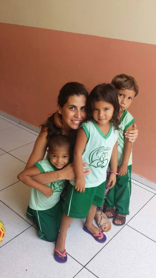 La granadina Ana, en la isla brasileña de Marajó.