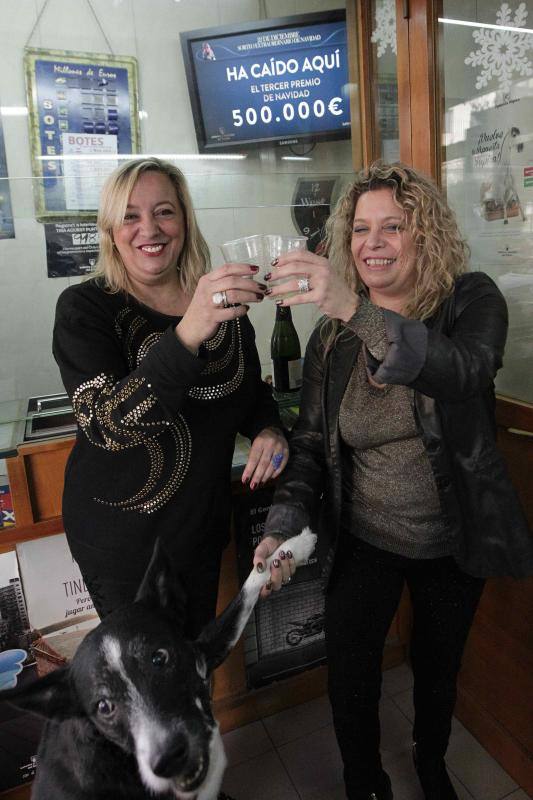 Alegría y premios por toda España