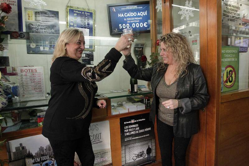 Alegría y premios por toda España