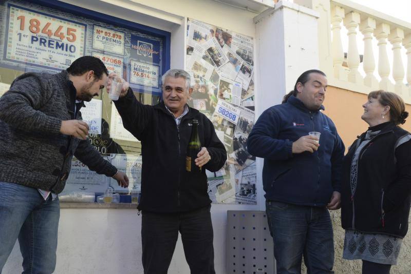 Alegría y premios por toda España