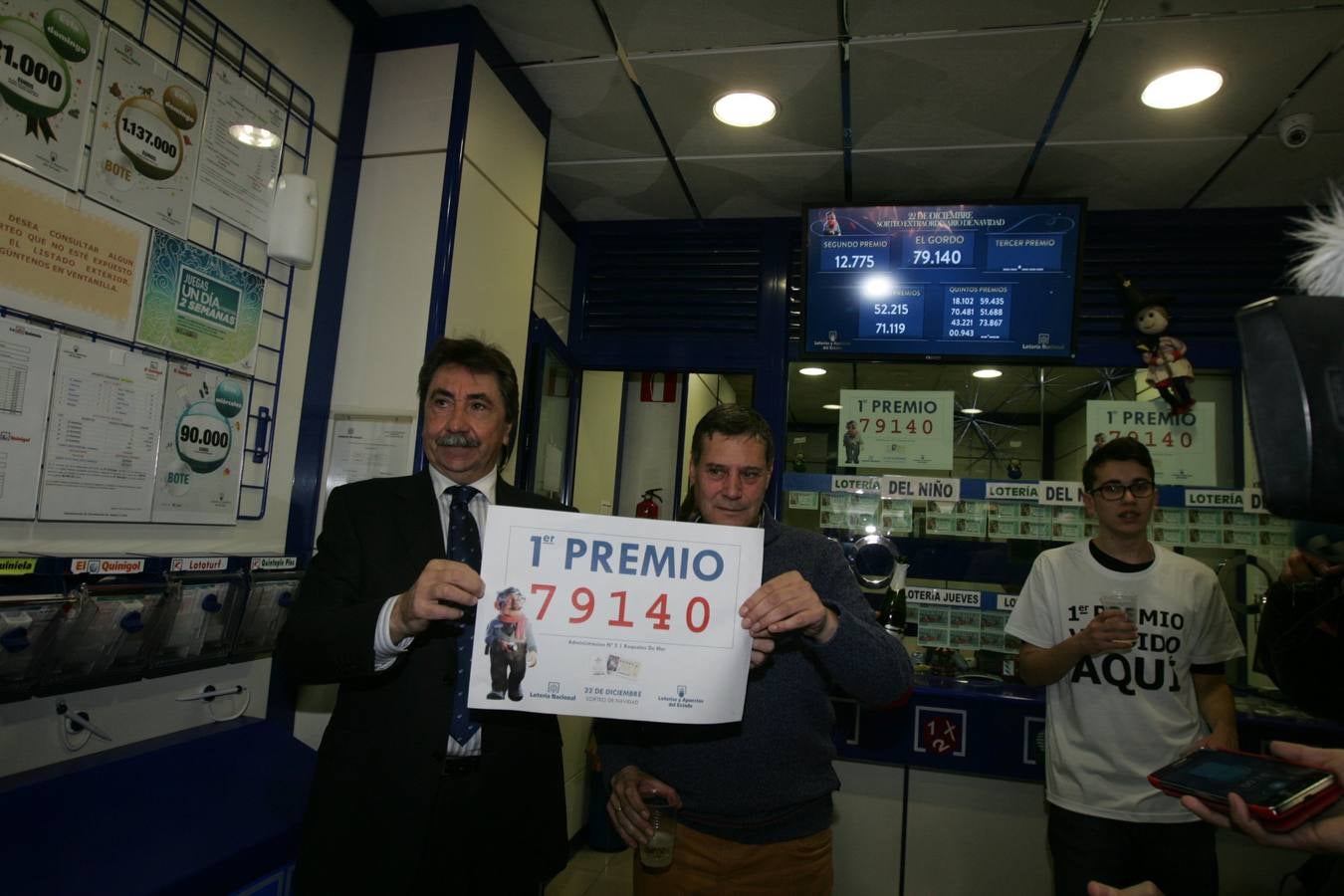 Alegría y premios por toda España