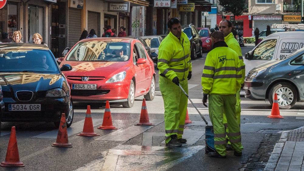 Arabial y Palencia piden turno para recuperar su imagen tras las obras del metro