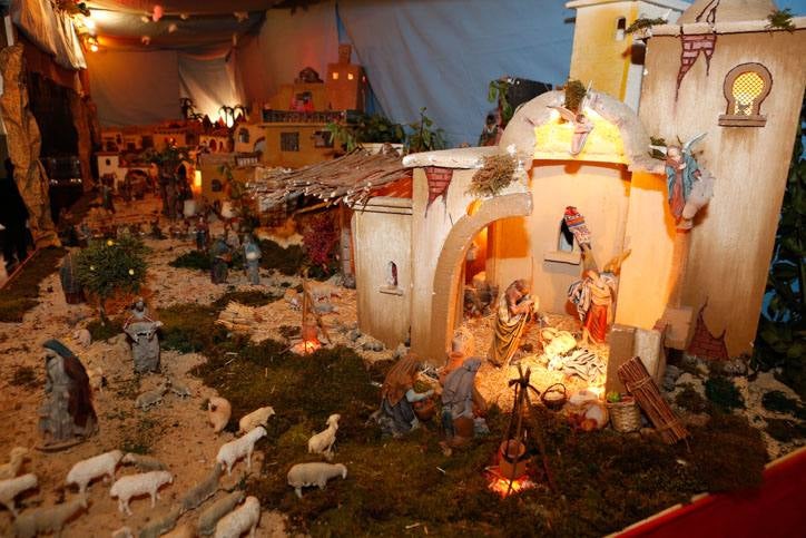 El Belén de la Cofradía de Jesús Cautivo