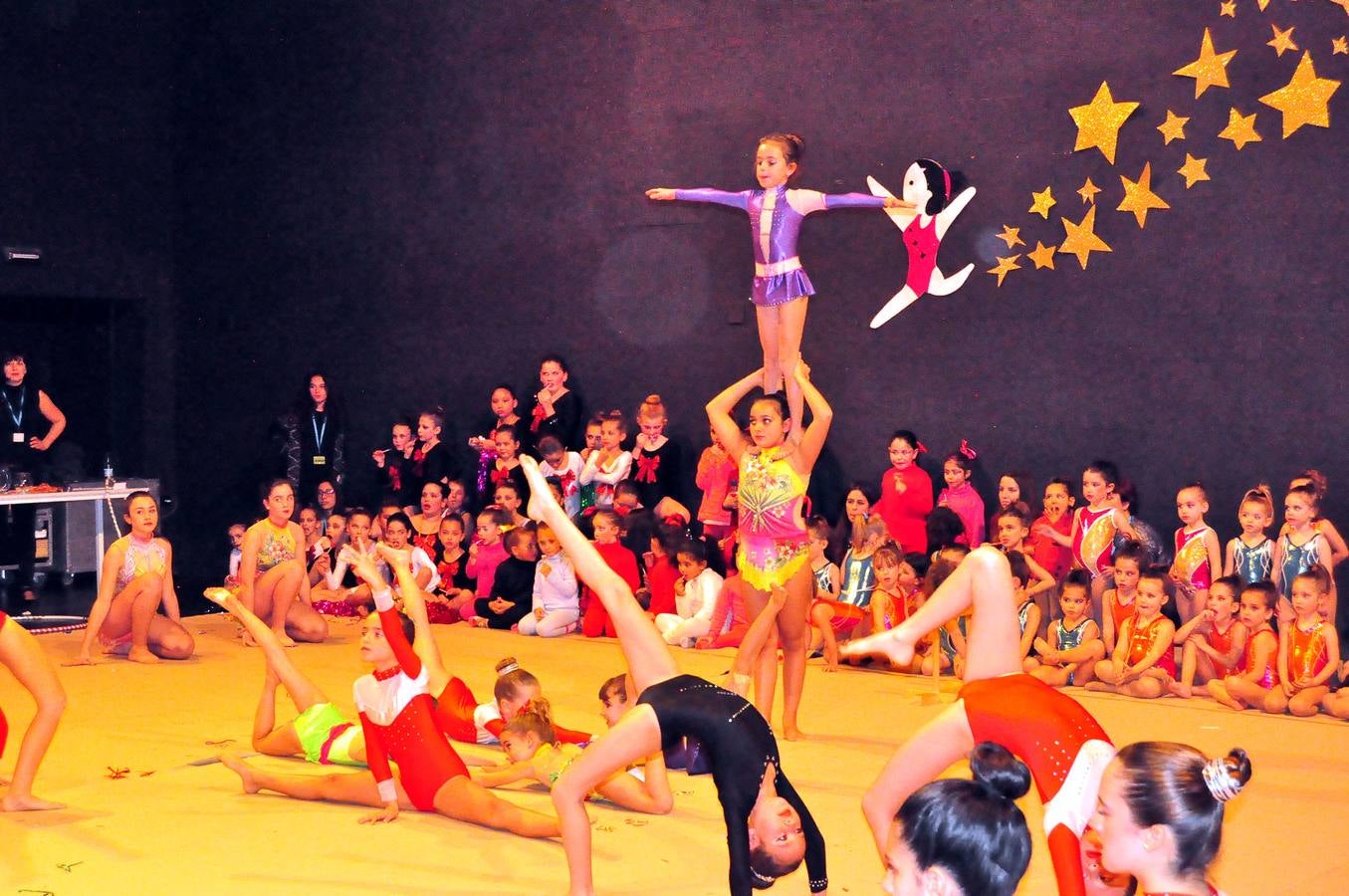 Acrobacias a ritmo navideño