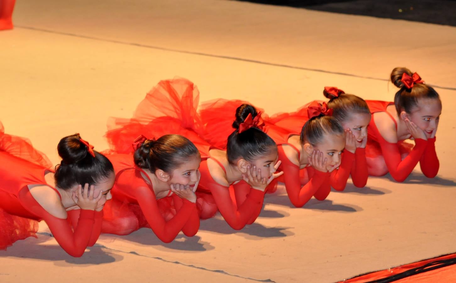Acrobacias a ritmo navideño
