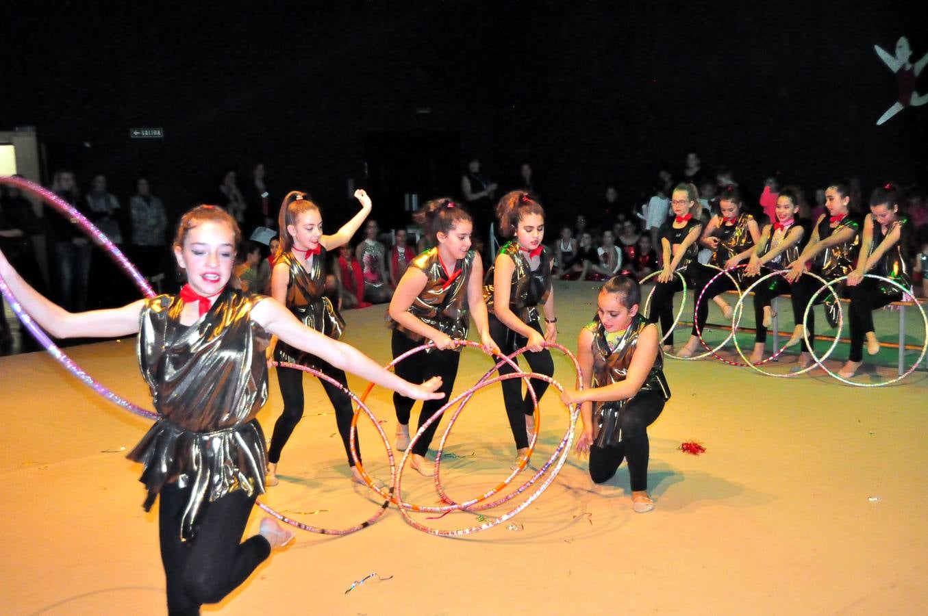 Acrobacias a ritmo navideño